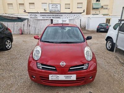 Usado Nissan Micra Acenta 86 CV (63 kW) 2006 Rojo Berlina