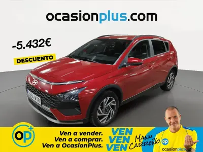 Usado Hyundai Bayon 100 CV (73 kW) 2024 Rojo SUV
