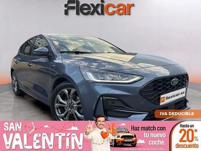 Usado Ford Focus ST-Line 125 CV (91 kW) 2023 Azul Berlina