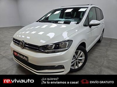 Usado VW Touran Advance 115 CV (84 kW) 2019 Blanco Monovolumen