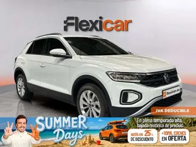 Usado VW T-Roc Life 110 CV (80 kW) 2022 Blanco SUV
