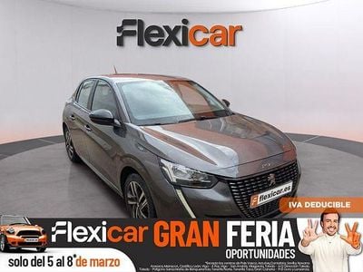 Usado Peugeot 208 Active 100 CV (73 kW) 2023 Gris Utilitario