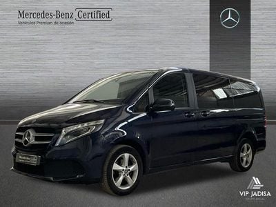 Azul Usado 2021 Mercedes V220 Avantgarde Monovolumen | 51.425 € (Precio justo)