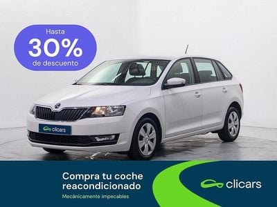 Usado Skoda Rapid Active 90 CV (66 kW) 2017 Blanco Utilitario
