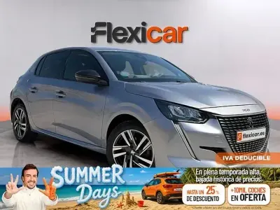 Usado Peugeot 208 Allure 100 CV (73 kW) 2023 Gris Utilitario