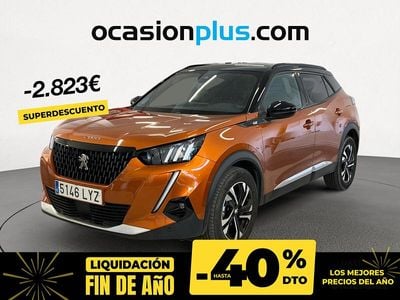 Naranja Usado 2022 Peugeot 2008 GTi SUV | 16.900 € (Precio justo)
