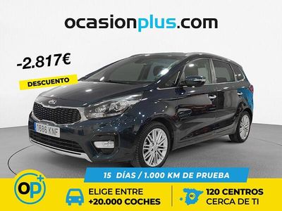 Usado Kia Carens 135 CV (99 kW) 2018 Azul Monovolumen