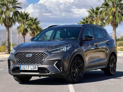 Usado Hyundai Tucson N Line 136 CV (100 kW) 2020 Marrón SUV