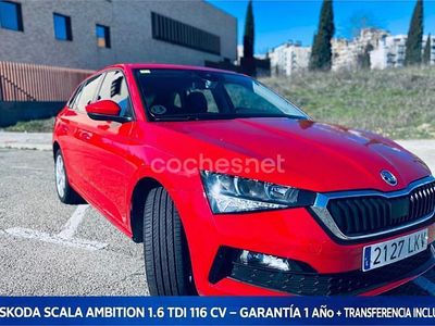 Usado Skoda Scala Sport 115 CV (84 kW) 2020 Rojo Utilitario