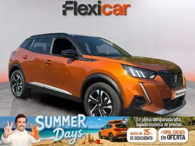 Usado Peugeot 2008 GT-line 130 CV (95 kW) 2020 Naranja SUV