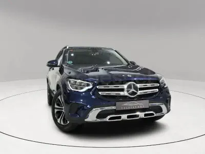 Usado Mercedes GLC300 245 CV (180 kW) 2021 Azul SUV