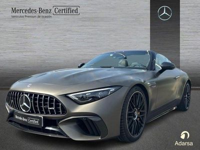 Usado Mercedes SL63 AMG AMG 585 CV (430 kW) 2023 Gris / plata Descapotable