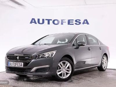 Usado Peugeot 508 Active 120 CV (88 kW) 2016 Gris Berlina