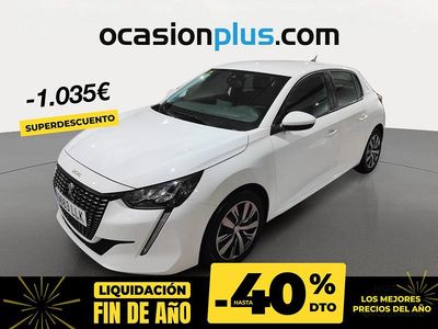 Blanco Usado 2020 Peugeot 208 Active Utilitario | 11.390 € (Precio justo)