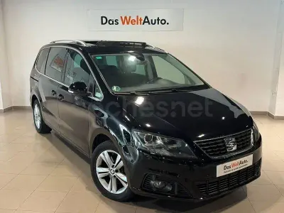 Usado Seat Alhambra XCELLENCE 177 CV (130 kW) 2019 Negro Monovolumen