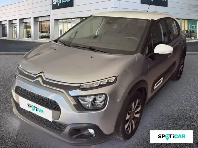 Usado Citroën C3 Feel 83 CV (61 kW) 2021 Gris Utilitario