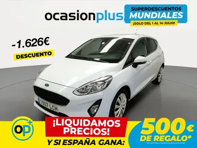 Usado Ford Fiesta Trend 85 CV (62 kW) 2019 Blanco Utilitario