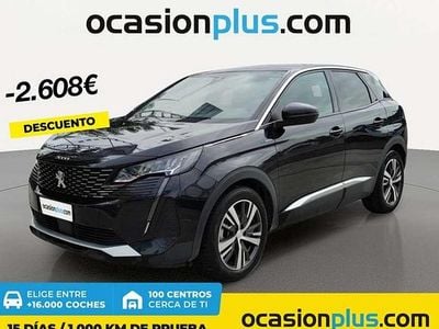 Negro Usado 2023 Peugeot 3008 Allure Monovolumen | 20.900 € (Precio justo)