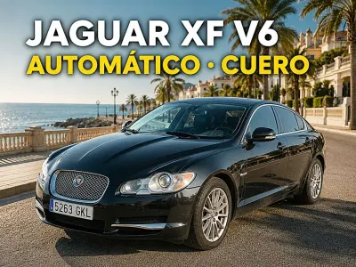 Usado Jaguar XF Premium Luxury 207 CV (152 kW) 2009 Negro Berlina