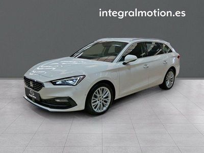 Usado Seat Leon XCELLENCE 204 CV (150 kW) 2021 Blanco Berlina