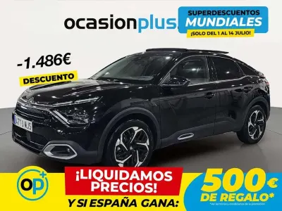 Usado Citroën C4 PureTech 131 CV (96 kW) 2023 Negro SUV
