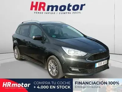 Usado Ford C-MAX Trend 125 CV (91 kW) 2018 Negro Monovolumen