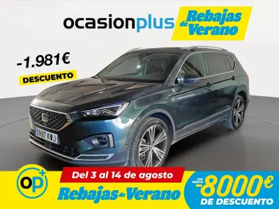 Usado Seat Tarraco 4Drive 190 CV (139 kW) 2019 Verde SUV