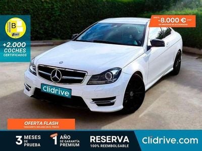 Blanco Usado 2012 Mercedes C250 Coupe | 15.890 € (Precio justo)