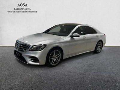 Gris Usado 2018 Mercedes S350 AMG line Berlina | 39.900 € (Caro)