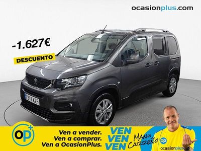 Usado Peugeot Rifter Allure 131 CV (96 kW) 2019 Gris / plata Monovolumen