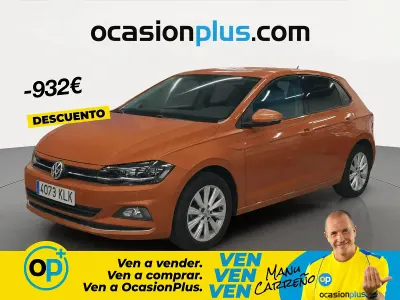 Usado VW Polo Sportline 95 CV (69 kW) 2018 Naranja Utilitario