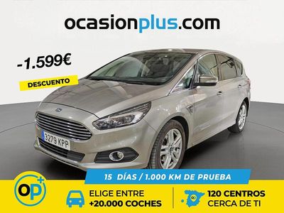 Usado Ford S-MAX Titanium 150 CV (110 kW) 2018 Gris Monovolumen