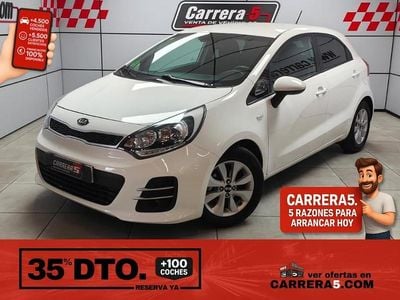 Usado Kia Rio 84 CV (61 kW) 2015 Blanco Berlina