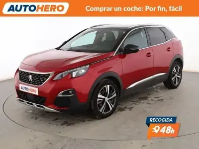 Brugt Peugeot 3008 GT-line 120 HK (88 kW) 2018 Rød SUV