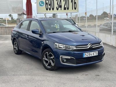 Usado Citroën C-Elysee I PureTech 82 CV (60 kW) 2019 Azul metalico Berlina