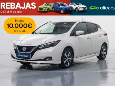 Usado Nissan Leaf Acenta 110 kW (150 CV) 2021 Blanco Utilitario