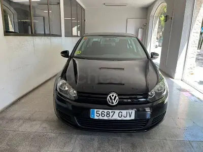 Usado VW Golf VI Advance 110 CV (80 kW) 2008 Negro Utilitario