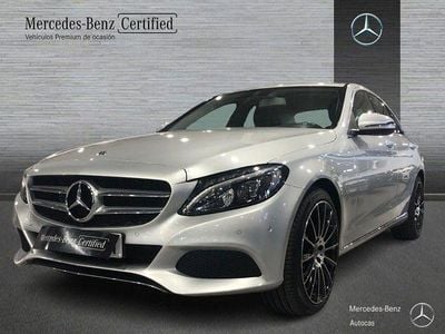 Usado Mercedes C220 Avantgarde 170 CV (125 kW) 2018 Plata iridio