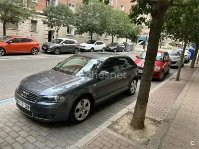 Usado Audi A3 Ambition 100 CV (73 kW) 2004 Gris / plata Utilitario