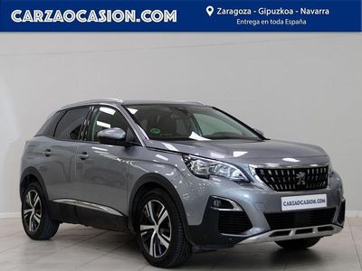 Usado Peugeot 3008 Allure 130 CV (95 kW) 2017 Gris SUV