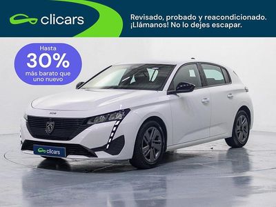 Usado Peugeot 308 Active 130 CV (95 kW) 2022 Blanco Berlina