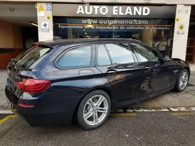 Usado BMW 530 Sport Line 258 CV (189 kW) 2017 Negro Familiar