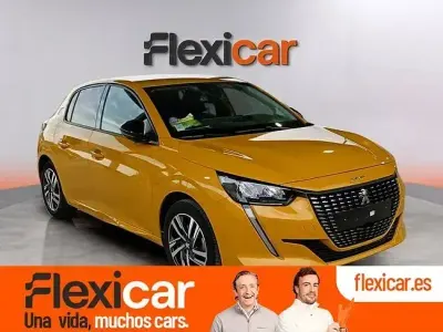 Usado Peugeot 208 Allure 130 CV (95 kW) 2022 Amarillo Utilitario