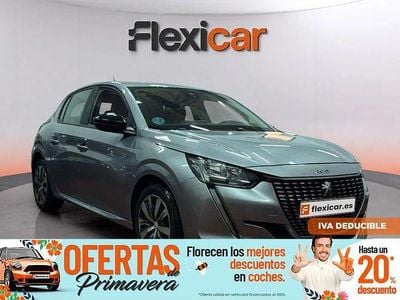 Usado Peugeot 208 Active 100 CV (73 kW) 2023 Gris Utilitario