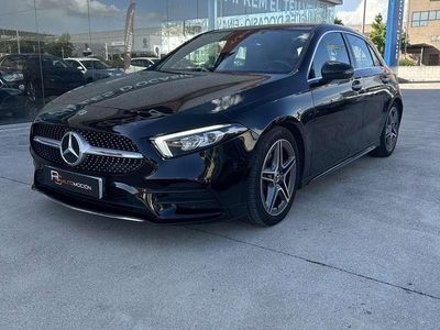 Usado Mercedes A180 116 CV (85 kW) 2018 Negro Utilitario