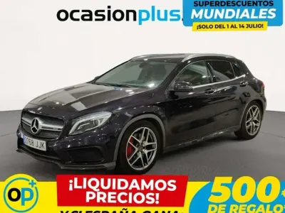 Usado Mercedes GLA45 AMG AMG 381 CV (280 kW) 2015 Negro SUV