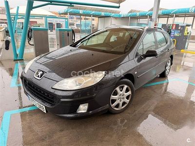 Usado Peugeot 407 110 CV (80 kW) 2005 Negro Familiar