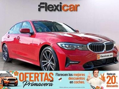 Usado BMW 320 Efficient Dynamics 163 CV (119 kW) 2019 Rojo Berlina