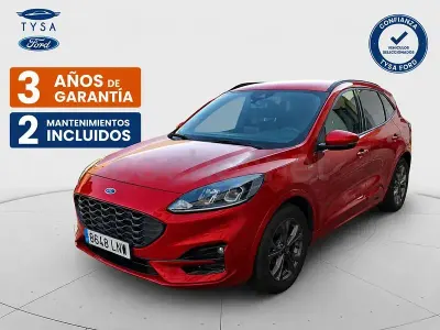 Usado Ford Kuga ST-Line 120 CV (88 kW) 2021 Rojo SUV