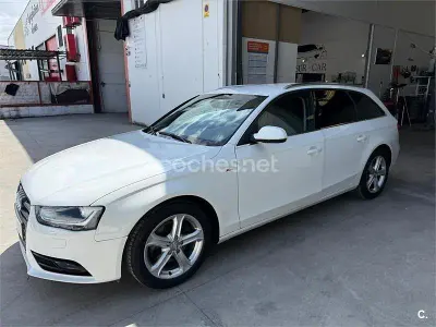 Usado Audi A4 S-Line 190 CV (139 kW) 2015 Blanco Familiar